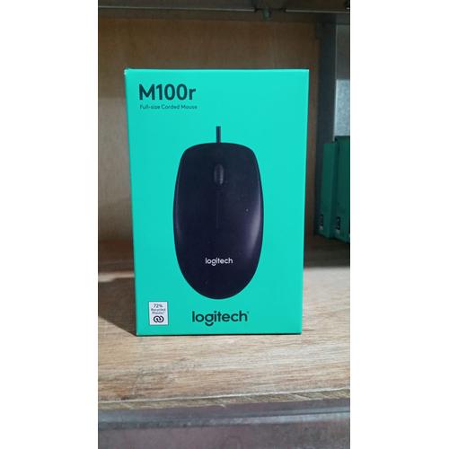 Jual Logitech M100R Mouse logitec kabel M100 R Wired USB Optical ...