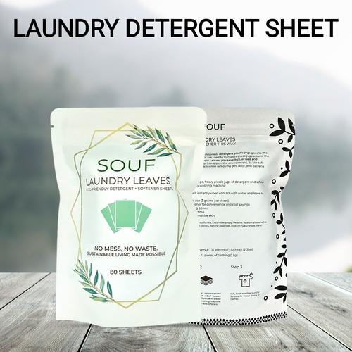 Jual Souf Leaves Laundry Detergent Sheet Sheets Detergen lembaran