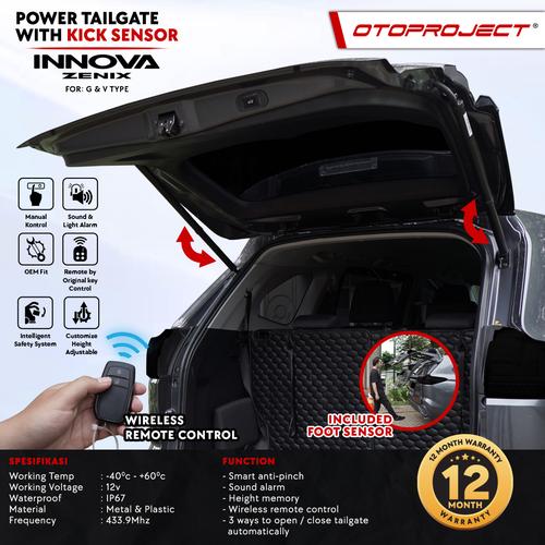 Promo Otoproject Power Tail Gate A.N Innova Zenix With Kick Sensor
