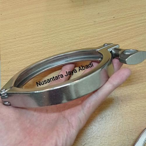 Tappo Terminale Solido Sanario In Acciaio Inossidabile Tri Clamp - Foto 3