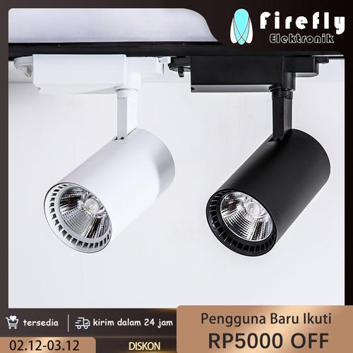 Promo Lampu rell rack LED sorot 10W 15W 20W 30W Lampu sorot spotlight ...