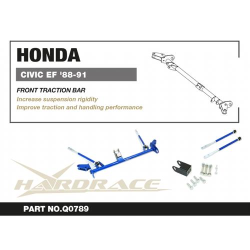 Front Traction Tie Bar For 88-91 Honda Civic/CRX – Fits B-Series Swaps (B16, B18, B20)