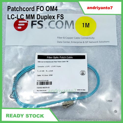 Jual Patchcord FO OM4 LC to LC Multimode Duplex - 5M - Kota Depok ...