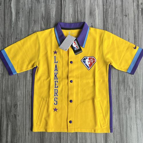 Jual Jersey nba original lakers shooting shirt nba 75th anniversary