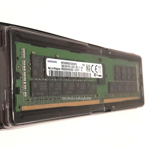 SAMSUNG 32GB PC4-2666V DDR4 REG ECCメモリ2枚 SAMSUNG 32GB PC4