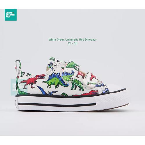 Sepatu Anak Laki Laki Converse All Star White Green Dinosaurus di  Usk-livesale Tokopedia