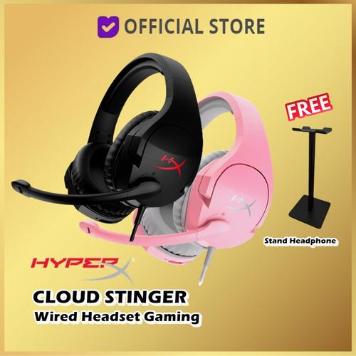 Promo HyperX Cloud Stinger Gaming Headset Headphone Hyper X Cloud Headset Only, Pink Cicil 0