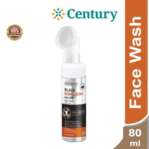 Jual Menbox Black Kombucha AHA BHA Face Wash 80 ml / Sabun Cuci Muka ...