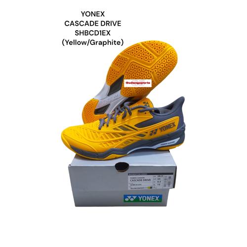 Jual SEPATU BADMINTON YONEX CASCADE DRIVE YELLOW ORIGINAL Kota