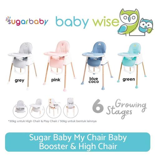 Jual Sugar Baby My Chair Baby Booster & High Chair Meja Kursi Makan