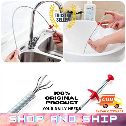 Clog Cleaner String Jual Multipurpose Clog Cleaner Wire for Drain / Basin / Toilet ORIGINAL ...