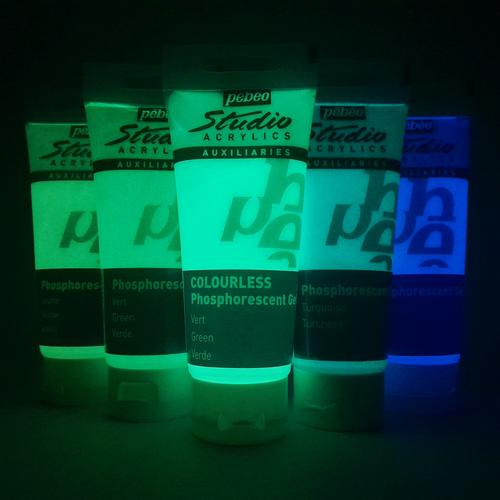 Jual Pebeo Glow In The Dark Acrylic Paint 100 ml Phosphorescent Gel