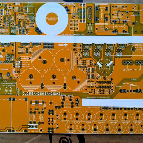 Jual PCB SMPS FULLBRIDGE PFC 7000WATT FOR AUDIO - pcb+trafo pwm - Kab
