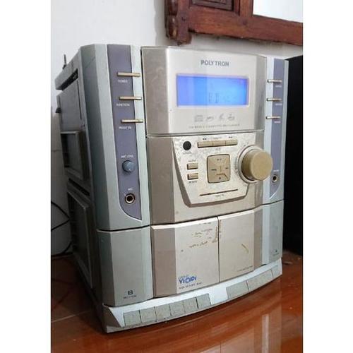 Jual Radio Tape deck POLYTRON BIG BAND amplifier kaset gitar karaoke