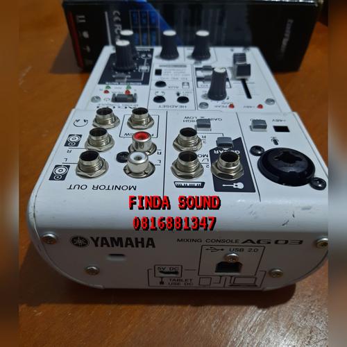 Jual soundcard mixer yamaha bekas Jakarta Selatan finda sound