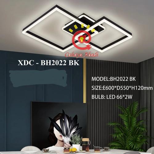 Promo Lampu Plafon Hias LED Minimalis Modern XDC BH 2022 BK - Kota ...