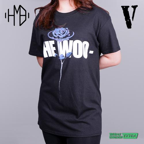 The Woo Black Vlone Tee Pop Smoke Vlone Tee For Sale Pop Smoke Related