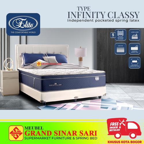 Jual Spring bed Elite Infinity Classy 90X200(SET) Kota Bogor