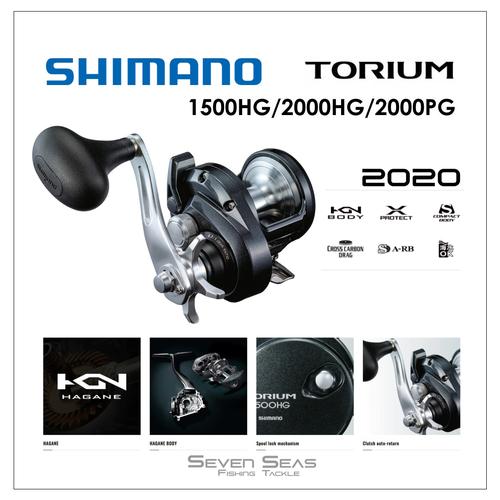Jual Shimano Torium 2020 1500HG 2000HG 2000PG Overhead OH Reel 