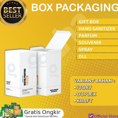 Jual cetak custom box kemasan parfume makanan lunch box Jakarta