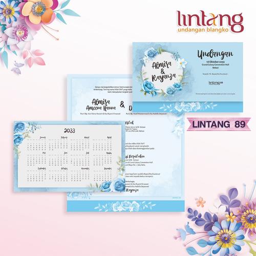Jual Blangko Undangan Lintang 89 - Kab. Malang - Semanggi Card | Tokopedia