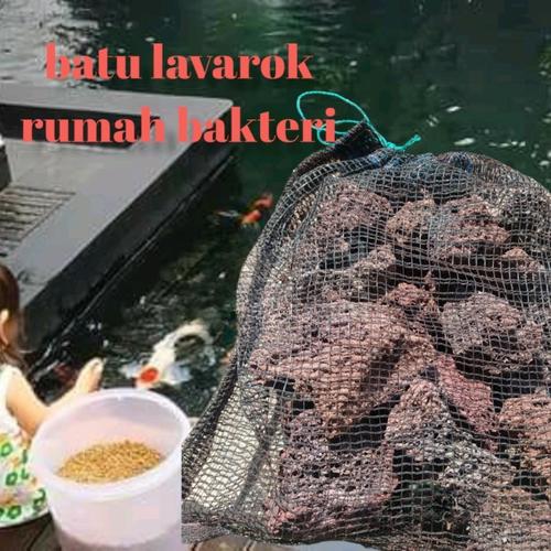 Jual media filter batu lavarock 2kg untuk kolam aquarium ikan - Jakarta ...