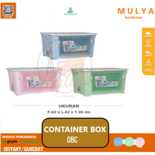 Promo Kotak Box Kontainer Multifungsi Plastik Olymplast Serbaguna OBC ...