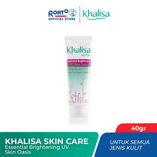 Jual Khalisa Essential Brightening Uv Skin Oasis - Kota Bekasi - Rohto ...