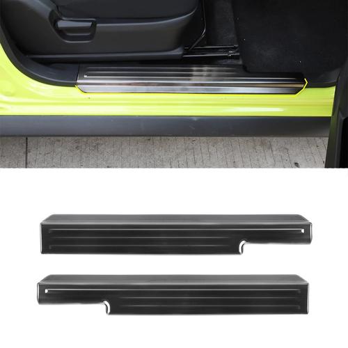 Jual SUZUKI JIMNY JB74 STAINLESS STEEL CAR DOOR SILL PROTECTOR