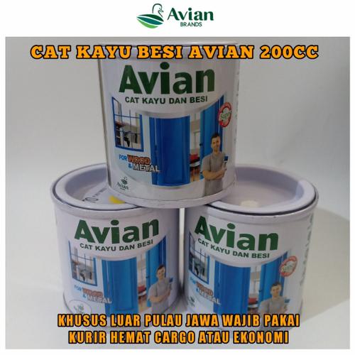 Jual Cat Besi Avian 200cc/Cat Kayu/ Cat Minyak/ Cat Avian High Gloss