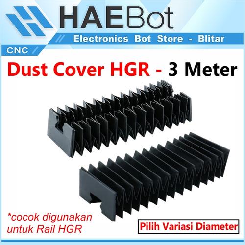 100-Pack Linear Rail Dust Protector End Caps – Fits HGR15, 20, 25, 30, 35, 45, 55, 65 – Plastic Covers