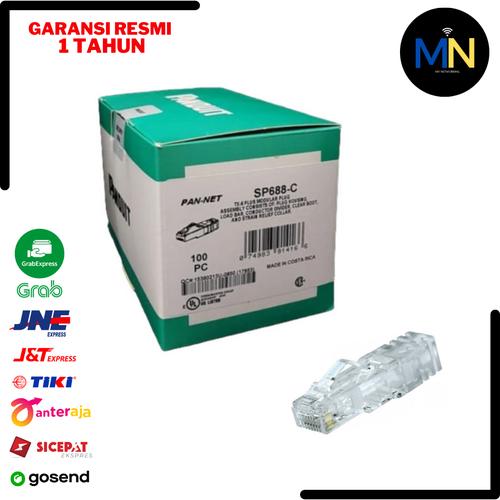 PANDUIT SP688-C 100PC 新品未開封 PANDUIT SP688-C CAT6 LANコネクタ