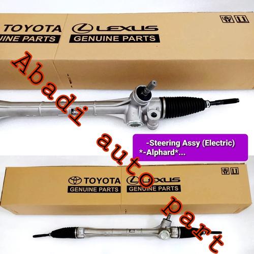 Jual steering rack assy / rack stir Toyota Alphard Electric original ...