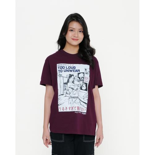 Jual Kaos Unisex Erigo TShirt Christy Jkt48 X Senikanji Maroon M Kab. Tangerang Erigo