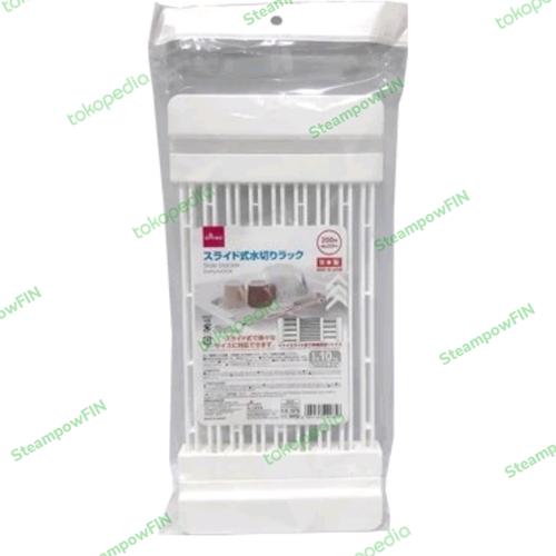Jual Daiso Slide Stacker Drying Tray Rack Expandable Pengering Piring