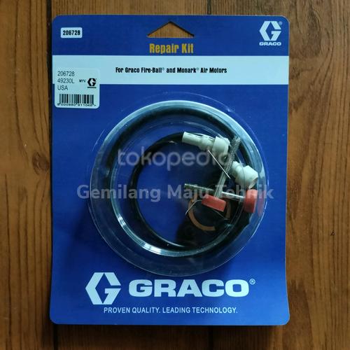 Jual Repair Kit Graco 206728 For FireBall And Monark Air Motors. - Kota ...