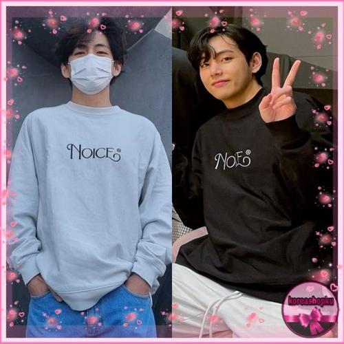 Jual SWEATER NOICE V KIM TAEHYUNG BTS BAJU KPOP KOREAN KOREA - M, Putih -  Jakarta Utara - Americano_jayastore | Tokopedia