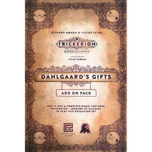 MINDCLASH Trickerion - Accademia Di Dahlgaard (Espansione Big Box), Gioco Da Tavolo 1-4 Giocatori, 15+, Con Nuovi Maghi, Protégé E Modalità Solista