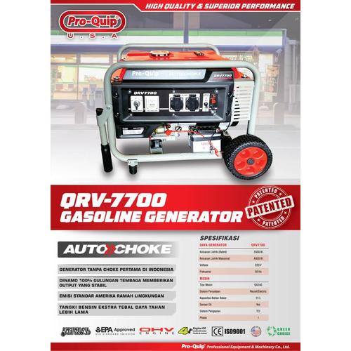 GENSET PROQUIP RG1800 2.0HP / Power Generator 650 - 850 Watt 2 Tak RG 1800 Generator / GENZET / GINSET / GINZET Elektrik Recoil main image 1
