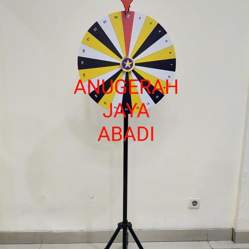 Promo WHEEL OF FORTUNE 50CM MODEL ANGKA ROULETTE /RODA UNDIAN ANGKA ...
