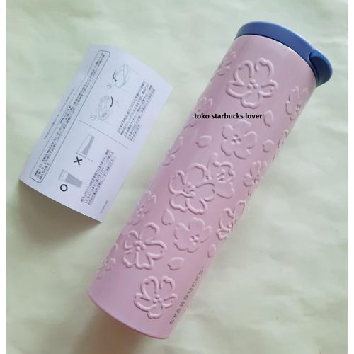 Jual Starbucks Tumbler Stainless Troy Grande Japan Sakura Embossed 2023