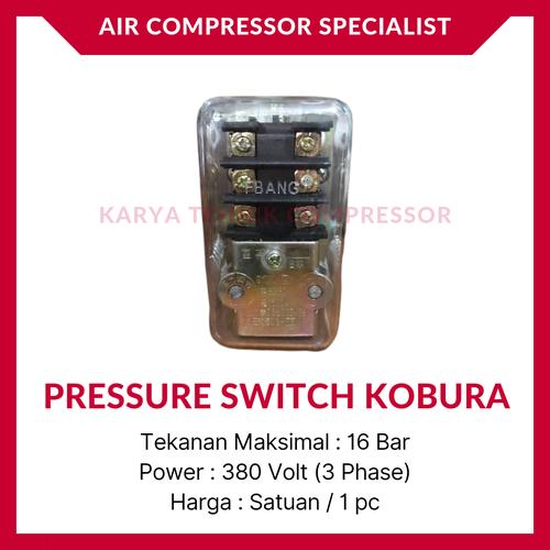 Jual Otomatis / Pressure Switch Kompresor Udara 16 Bar 3 Phase Kota Surabaya