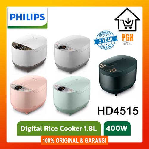 Jual (HARGA PROMO) Philips Magic Com Rice Cooker Digital HD4515/33 HD4515 Merah Kota