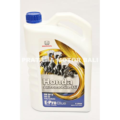 Jual Oli Mesin Honda E Pro Blue /EPro Blue 5W-30 / Synthethic ASLI ...
