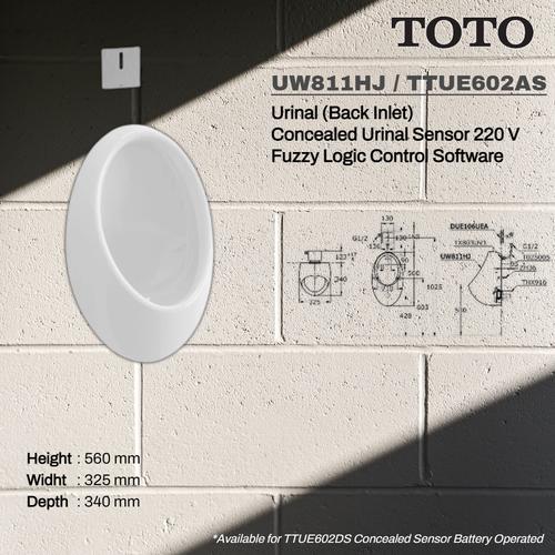 Jual Urinal Sensor TOTO UW811HJ Urinal TOTO Sensor Full Set (Automatic