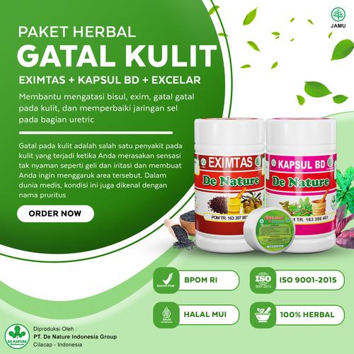 Jual Obat Eksim Dan Gatal Bersih Darah Salep Exclear Alami De Nature ...
