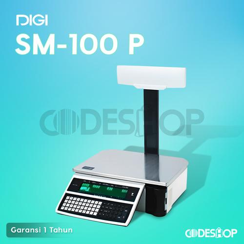 Jual TIMBANGAN DIGITAL CETAK LABEL BARCODE DIGI SM 100 - DIGI SM 100P ...