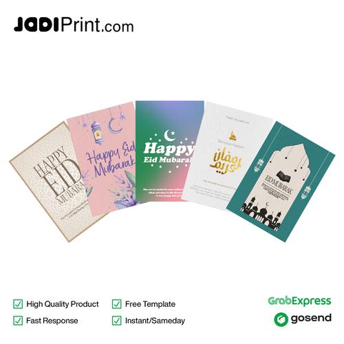 Jual Kartu Ucapan Custom Idul Fitri / Kartu Lebaran Kartu Ucapan ...