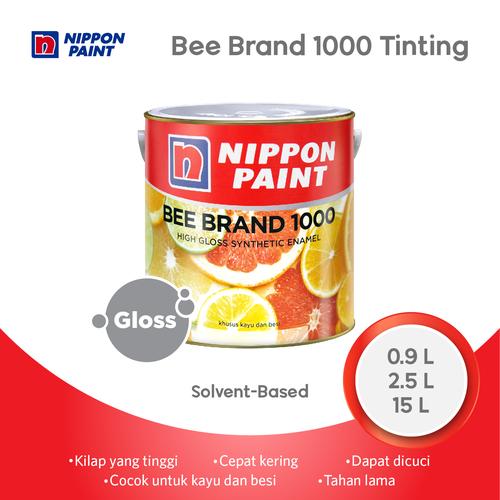 Jual BEE BRAND 1000 (TINTING)0,9LCAT KAYU & BESI HIGH GLOSS NIPPON