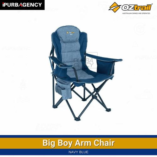 Jual Kursi Duduk Perkemahan Camp Oztrail Big Boy Arm Chair Blue